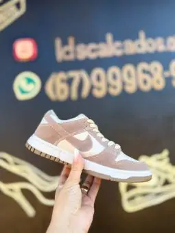 Tênis Nike Dunk Amêndoa com Bege - Código 14