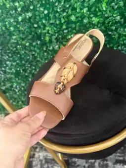 Sandália Feminina Salto Grosso Modare