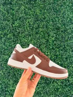 Tênis Nike Dunk Café Branco - Código 29