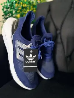 Tênis Adidas Boost Azul Premium - Código 50