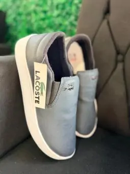 Sapatênis Lacoste Azul com Branco - Código 57