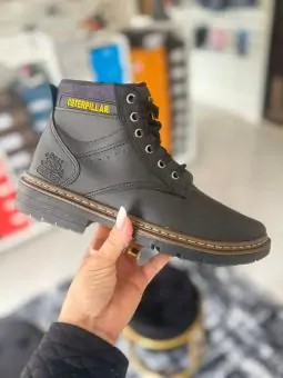 Coturno Caterpillar Masculino Preto - Código 58