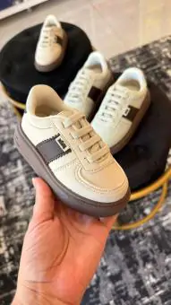 Tênis Infantil  Baby Masculino NilQi Marfim